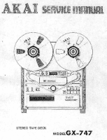 Akai GX-747-Service-Manual